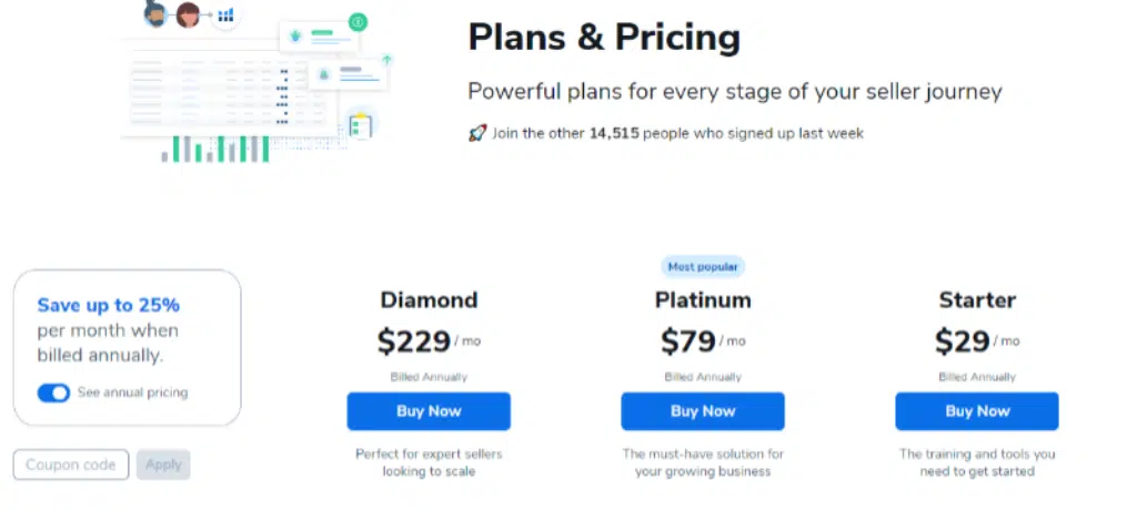 Helium 10 Pricing and Promotions